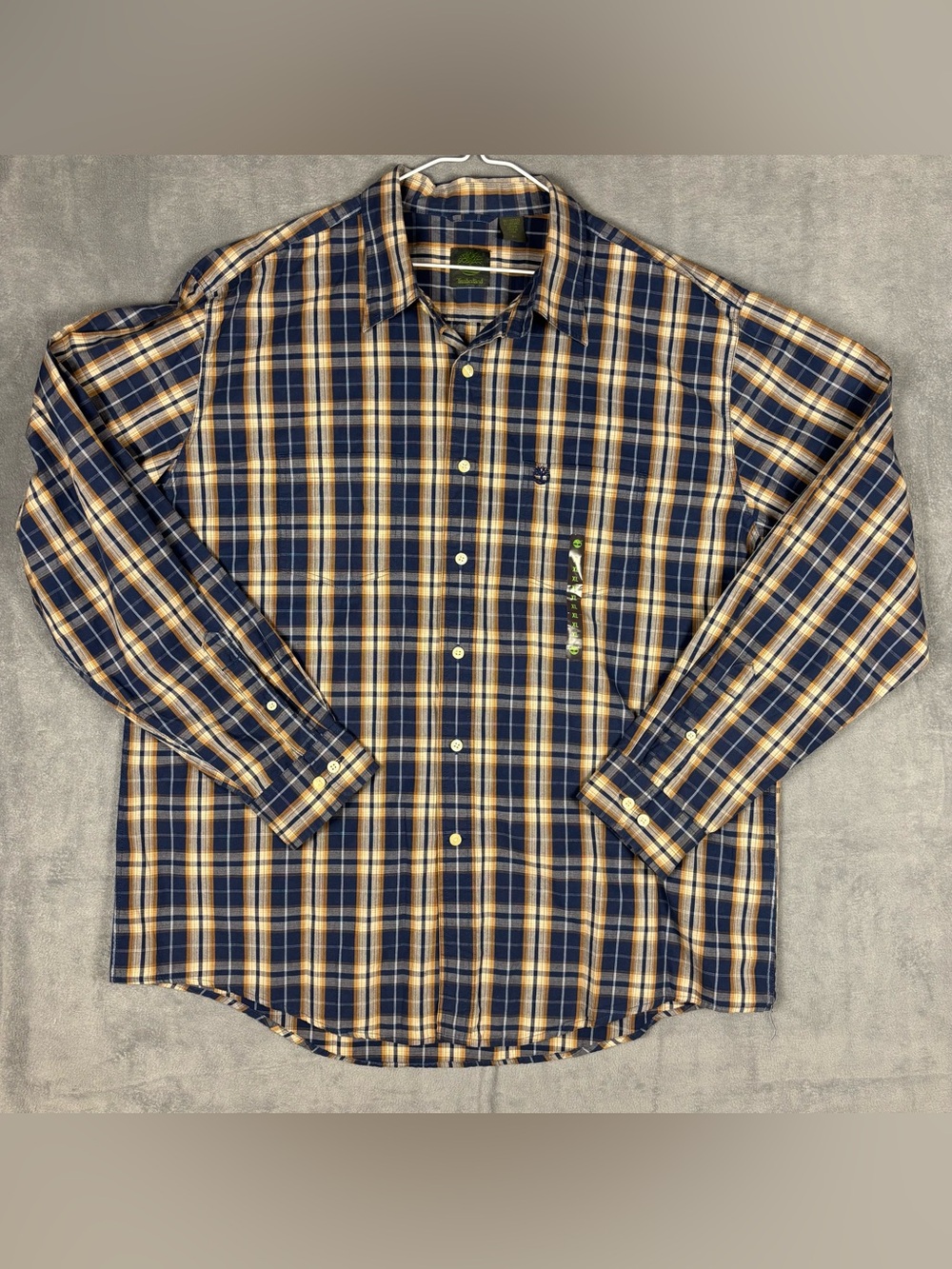 Timberland Men XL Long Sleeve Button Down Shirt New Without Tags NWOT
